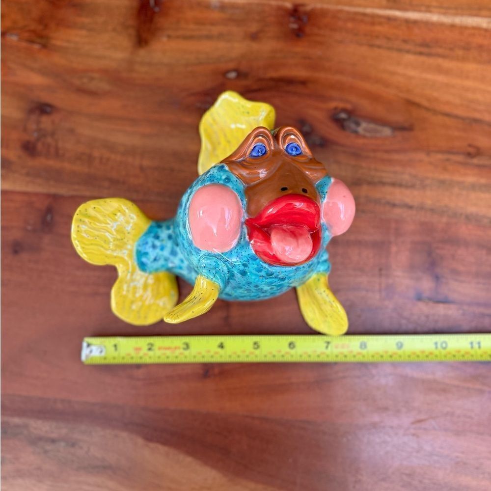 Colorful Ceramic Fish Decor - Picture 4 of 7
